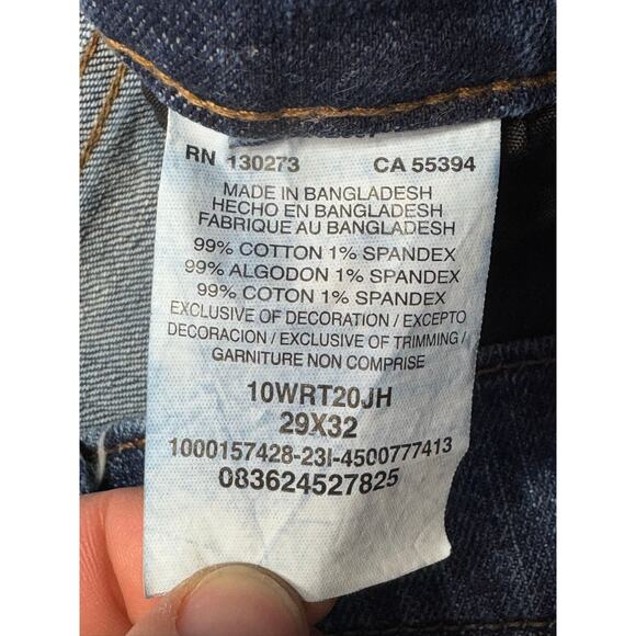 Wrangler Retro Men's Relaxed Bootcut Blue Denim Jeans - Size 30x29 - Picture 7 of 7